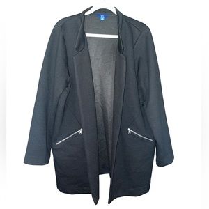 Apt 9 plus size black car coat size XXL
